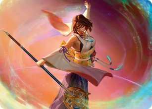 Yuna, Grand Summoner - Art 1 - Final Fantasy - Art Series