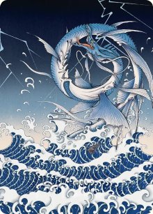 Summon: Leviathan - Art 1 - Final Fantasy - Art Series
