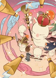 Summon: Good King Mog XII - Art 1 - Final Fantasy - Art Series