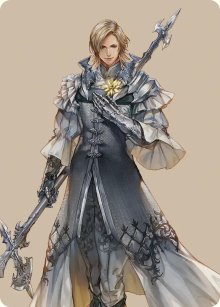 Dion, Bahamut's Dominant - Art 1 - Final Fantasy - Art Series