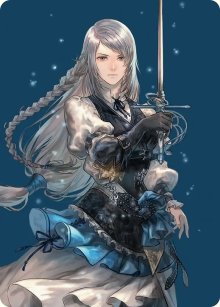 Jill, Shiva's Dominant - Art 1 - Final Fantasy - Art Series