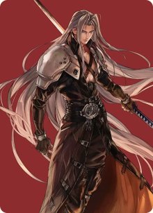 Sephiroth, Fabled SOLDIER - Art 1 - Final Fantasy - Art Series