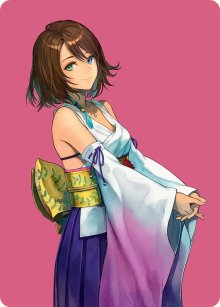 Yuna, Hope of Spira - Art 1 - Final Fantasy - Art Series