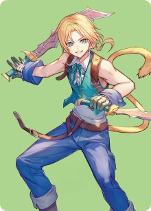 Zidane, Tantalus Thief - Art 1 - Final Fantasy - Art Series