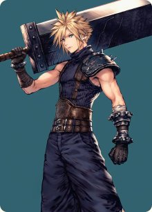 Cloud, Ex-SOLDIER - Art 1 - Final Fantasy - Art Series