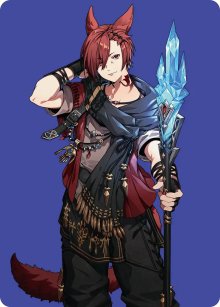 G'raha Tia, Scion Reborn - Art 3 - Final Fantasy - Art Series