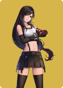 Tifa, Martial Artist - Art 1 - Final Fantasy - Art Series