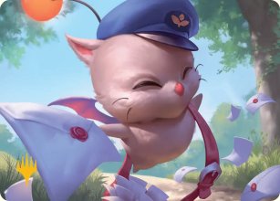 Delivery Moogle - Art 2 - Final Fantasy - Art Series