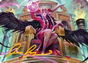 Sorceress's Schemes - Art 2 - Final Fantasy - Art Series