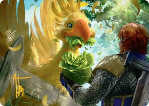 Gysahl Greens - Art 2 - Final Fantasy - Art Series