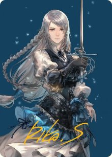 Jill, Shiva's Dominant - Art 2 - Final Fantasy - Art Series