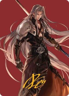 Sephiroth, Fabled SOLDIER - Art 2 - Final Fantasy - Art Series