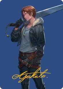 Squall, SeeD Mercenary - Art 2 - Final Fantasy - Art Series