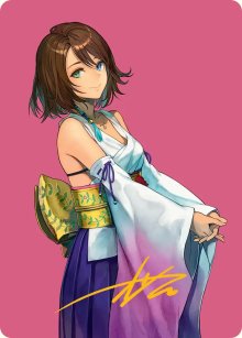 Yuna, Hope of Spira - Art 2 - Final Fantasy - Art Series