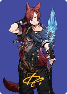 G'raha Tia, Scion Reborn - Art 4 - Final Fantasy - Art Series