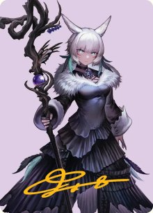 Y'shtola, Night's Blessed - Art 4 - Final Fantasy - Art Series