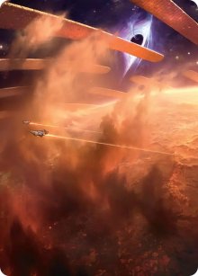 Adagia, Windswept Bastion - Art 1 - Edge of Eternities - Art Series