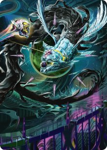 Quantum Riddler - Art 1 - Edge of Eternities - Art Series