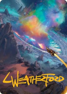 Meteor Crater - Art 2 - Edge of Eternities - Art Series