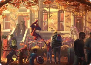 Friendly Neighborhood - Art 1 - Marvel�s Spider-Man - Art Series