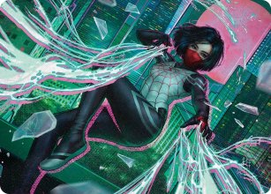 Silk, Web Weaver - Art 1 - Marvel�s Spider-Man - Art Series