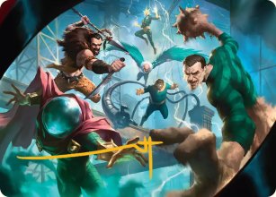 Behold the Sinister Six! - Art 2 - Marvel�s Spider-Man - Art Series