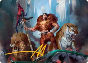 Kraven, Proud Predator - Art 2 - Marvel�s Spider-Man - Art Series