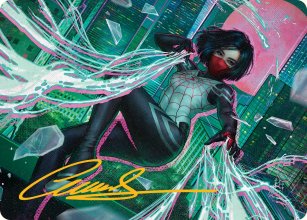 Silk, Web Weaver - Art 2 - Marvel�s Spider-Man - Art Series