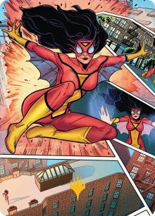 Spider-Woman, Stunning Savior - Art 2 - Marvel�s Spider-Man - Art Series
