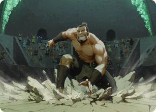 The Boulder, Ready to Rumble - Art 1 - Avatar: The Last Airbender - Art Series