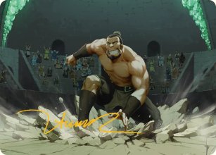 The Boulder, Ready to Rumble - Art 2 - Avatar: The Last Airbender - Art Series