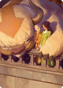 Aang and Katara - Art - Avatar: The Last Airbender - Art Series