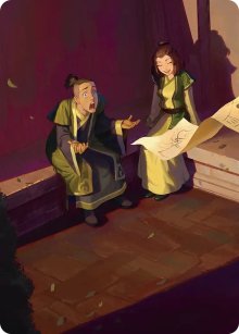 Sokka and Suki - Art - Avatar: The Last Airbender - Art Series