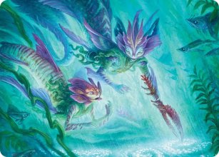 Silvergill Mentor - Art 1 - Lorwyn Eclipsed - Art Series