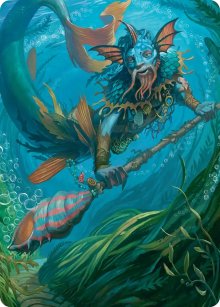 Sygg, Wanderwine Wisdom - Art 1 - Lorwyn Eclipsed - Art Series