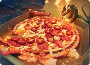 Spicy Oatmeal Pizza - Art 1 - Teenage Mutant Ninja Turtle - Art Series