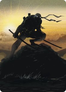 Leonardo, Sewer Samurai - Art 3 - Teenage Mutant Ninja Turtle - Art Series