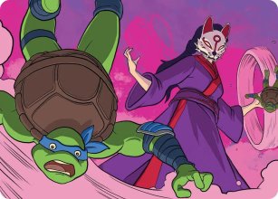 Kitsune's Technique - Art 1 - Teenage Mutant Ninja Turtle - Art Series