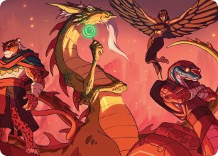 North Wind Avatar - Art 1 - Teenage Mutant Ninja Turtle - Art Series