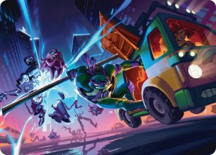 Donatello, Rad Scientist - Art 1 - Teenage Mutant Ninja Turtle - Art Series