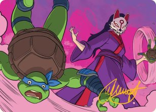 Kitsune's Technique - Art 2 - Teenage Mutant Ninja Turtle - Art Series