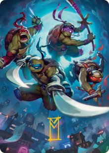 Heroes in a Half Shell - Art 2 - Teenage Mutant Ninja Turtle - Art Series