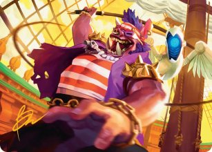 Bebop, Skull & Crossbones - Art 2 - Teenage Mutant Ninja Turtle - Art Series