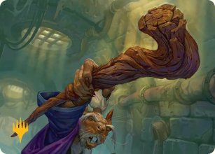 Wooden Cane - Art 2 - Teenage Mutant Ninja Turtle - Art Series