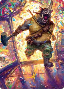 Rocksteady, Rowdy Rhino - Art 2 - Teenage Mutant Ninja Turtle - Art Series
