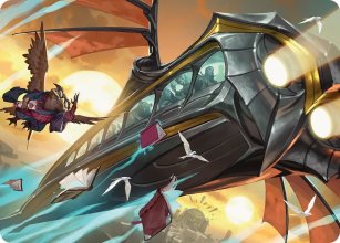 Strixhaven Skycoach - Art 1 - Secrets of Strixhaven - Art Series