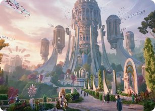 Command Tower - Art 1 - Secrets of Strixhaven - Art Series