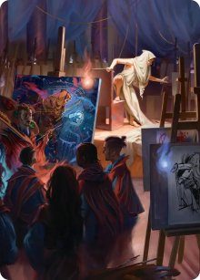 Archaeomancer - Art 1 - Secrets of Strixhaven - Art Series