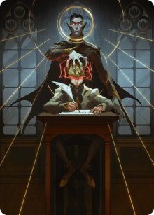 Vampiric Tutor - Art 1 - Secrets of Strixhaven - Art Series