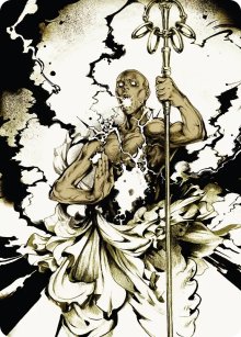 Burst Lightning - Art 1 - Secrets of Strixhaven - Art Series